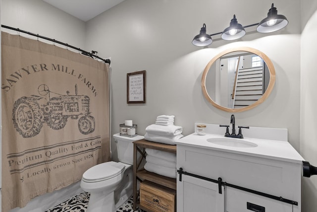 229 Blue Bird Way, Dunlap, TN 37327 - full bath with vanity, toilet, and a shower with curtain