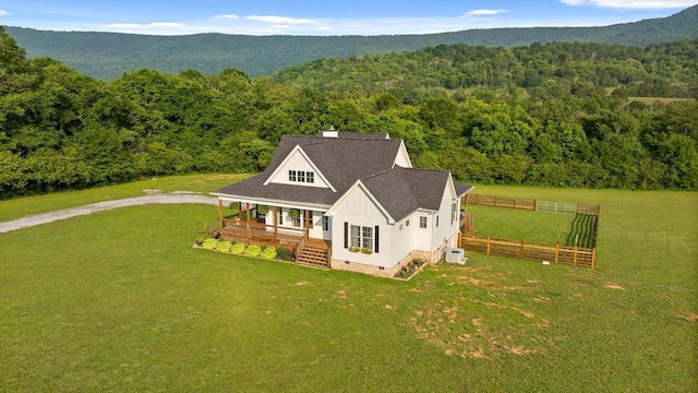 229 Blue Bird Way, Dunlap, TN 37327 - aerial view of property and surrounding area with a forest