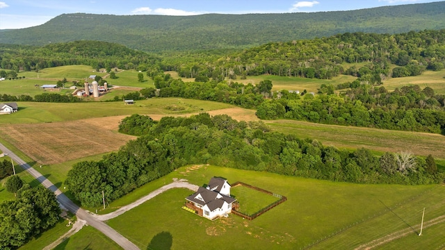229 Blue Bird Way, Dunlap, TN 37327 - view of rural area with a heavily wooded area and a mountain backdrop