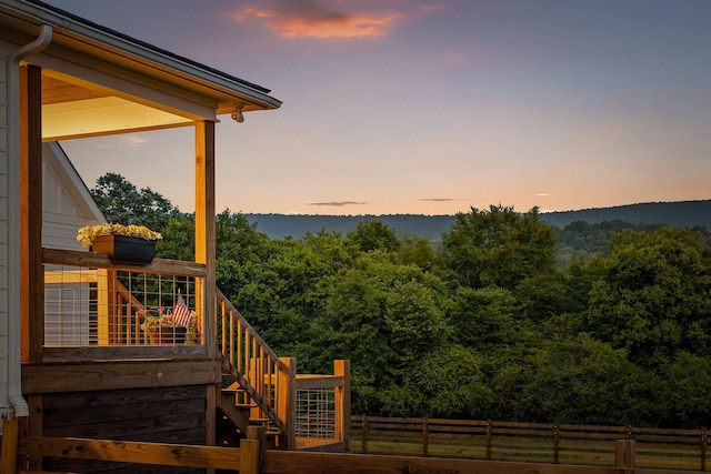229 Blue Bird Way, Dunlap, TN 37327 - view of mountain backdrop featuring a forest
