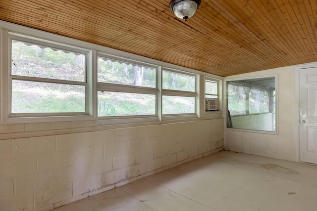 5203 Howardsville Rd, Apison, TN 37302 - unfurnished sunroom featuring cooling unit