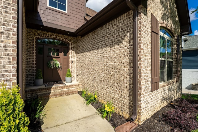 3773 Lacy Leaf Ln, Apison, TN 37302 - doorway to property with brick siding