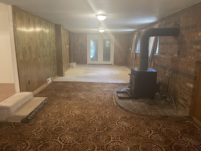 723 Godsey Ln, Chattanooga, TN 37415 - interior space with plenty of natural light, baseboards, and wood walls