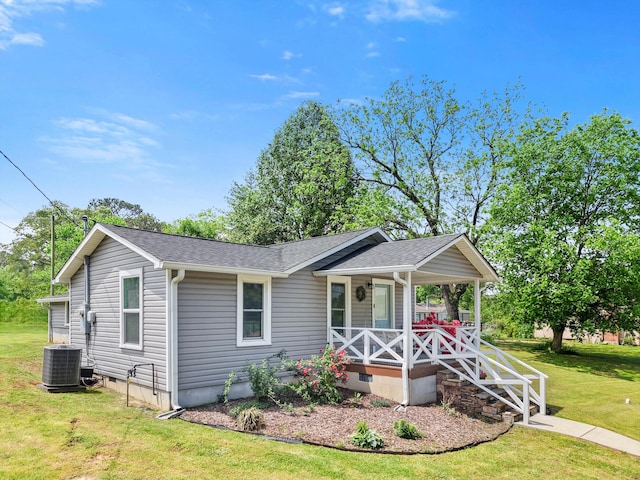 334 Kay Conley Rd, Rock Spring, GA 30739 - ranch-style house with a porch, crawl space, and roof with shingles