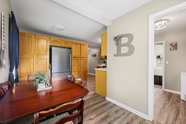 334 Kay Conley Rd, Rock Spring, GA 30739 - dining space with light wood finished floors and baseboards