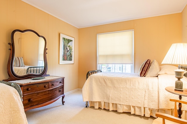 504 Fleetwood Dr, Lookout Mountain, TN 37350 - carpeted bedroom featuring ornamental molding and baseboards