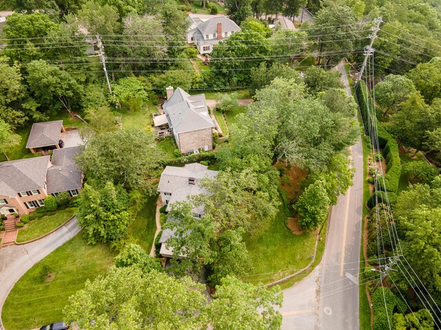 504 Fleetwood Dr, Lookout Mountain, TN 37350 - aerial perspective of suburban area