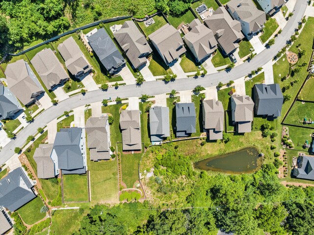 1355 Carrington Way, Chattanooga, TN 37405 - aerial perspective of suburban area featuring a large body of water