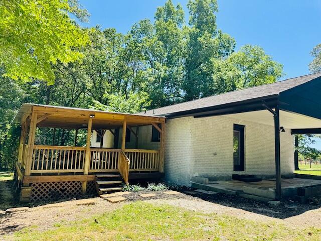 7015 Gamble Rd, Birchwood, TN 37308 - view of front of house with brick siding