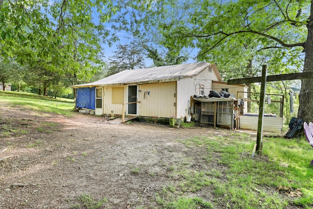 3650 Waring Rd, Dalton, GA 30721 - rear view of house featuring metal roof