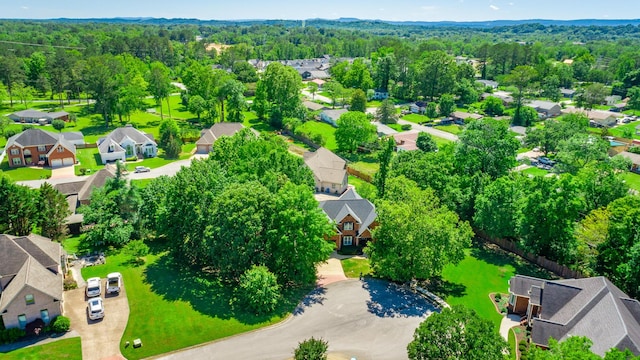 8102 Paces Ferry Xing, Chattanooga, TN 37421 - aerial perspective of suburban area featuring a forest