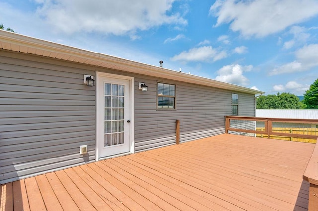 2049 Saunders Rd, Ringgold, GA 30736 - view of wooden deck