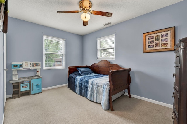 971 Hamilton Cir NW, Cleveland, TN 37312 - bedroom with multiple windows, light colored carpet, baseboards, and a textured ceiling