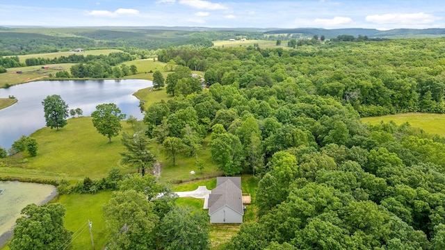 338 Kerry Ln, Soddy Daisy, TN 37379 - aerial view of a nearby body of water and a forest