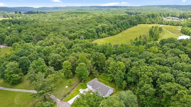 338 Kerry Ln, Soddy Daisy, TN 37379 - bird's eye view of a heavily wooded area