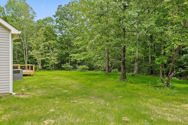 338 Kerry Ln, Soddy Daisy, TN 37379 - view of grassy yard with a view of trees