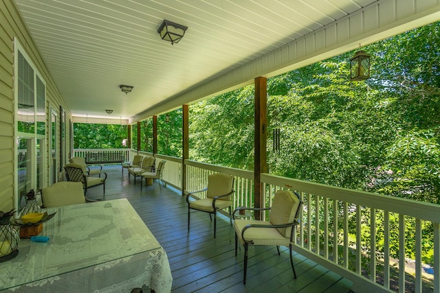 375 Cody Way, Tunnel Hill, GA 30755 - view of wooden terrace
