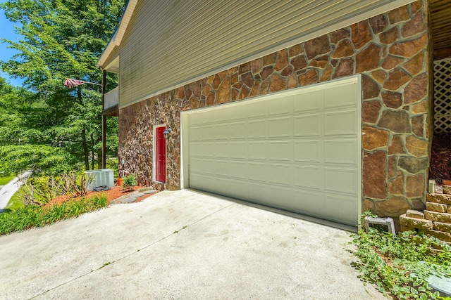 375 Cody Way, Tunnel Hill, GA 30755 - garage with driveway and cooling unit