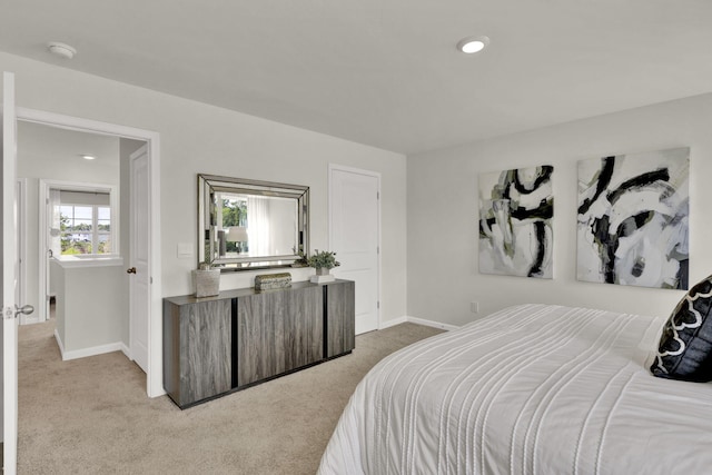 304 Draft St, Rossville, GA 30741 - carpeted bedroom with baseboards and recessed lighting