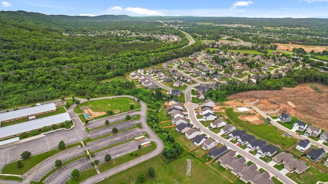 7559 Snow Cone Way, Ooltewah, TN 37363 - aerial overview of property's location featuring a forest