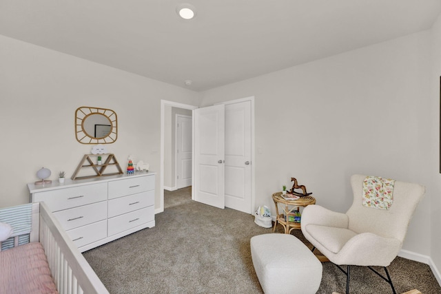 300 Draft St, Rossville, GA 30741 - living area with carpet flooring and baseboards