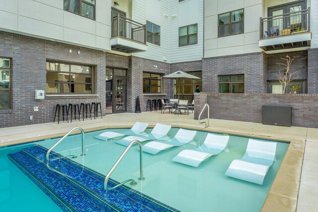 804 Riverfront Pkwy Unit 307, Chattanooga, TN 37402 - community pool featuring a patio area