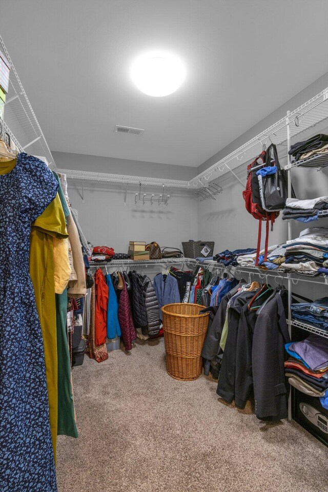 8012 Mcdonald Cemetery Rd, Ooltewah, TN 37363 - walk in closet with carpet floors