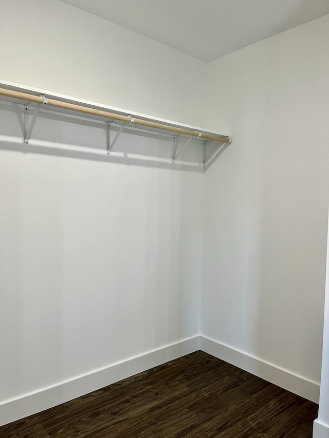 4958 Old State Highway 28, Dunlap, TN 37327 - walk in closet with dark wood finished floors