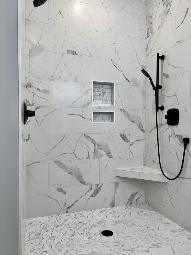 4958 Old State Highway 28, Dunlap, TN 37327 - full bathroom featuring a marble finish shower