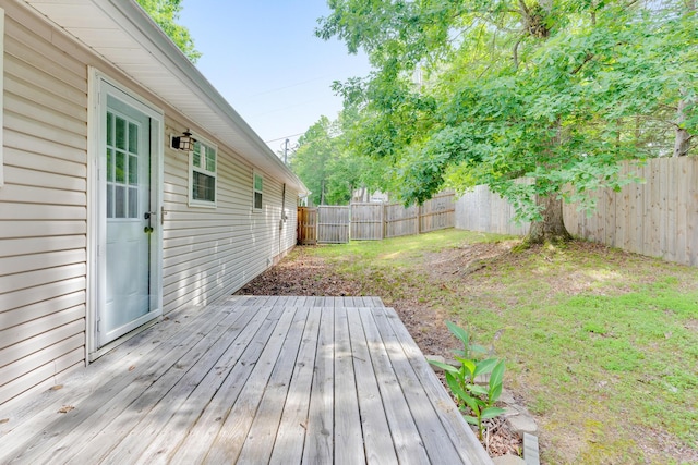 347 Highland Dr, Dunlap, TN 37327 - deck featuring a fenced backyard