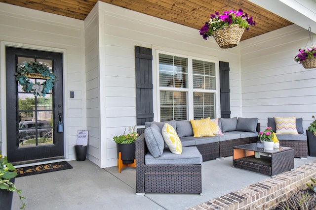 9117 Sir Hudson Ct, Harrison, TN 37341 - view of patio / terrace with outdoor lounge area