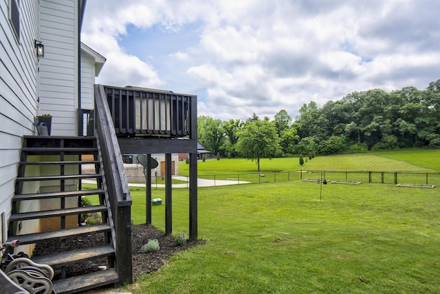 9117 Sir Hudson Ct, Harrison, TN 37341 - view of yard with stairs