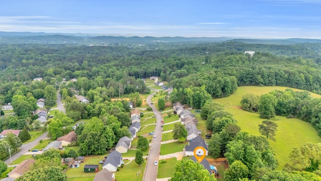 329 Windsong Dr, Lafayette, GA 30728 - aerial view of a forest and mountains