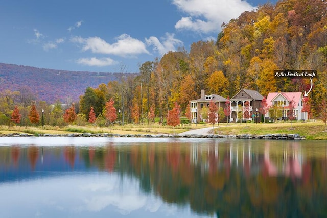 8580 Festival Loop, Chattanooga, TN 37419 - water view featuring a heavily wooded area
