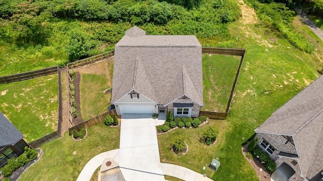 306 Stonegate Way, Soddy Daisy, TN 37379 - view from above of property