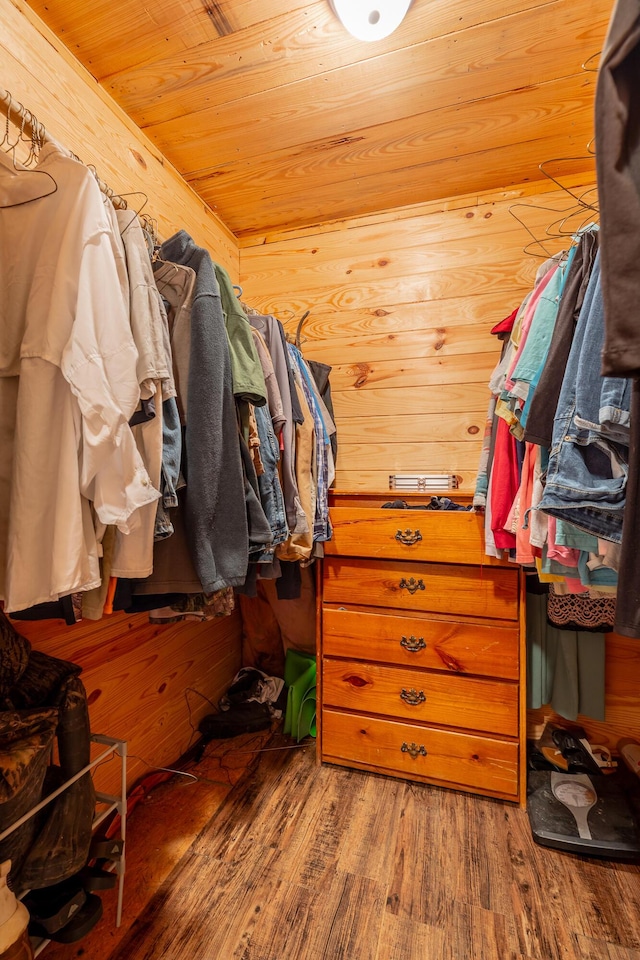 253 Hartline Rd, Trenton, GA 30752 - spacious closet featuring wood finished floors