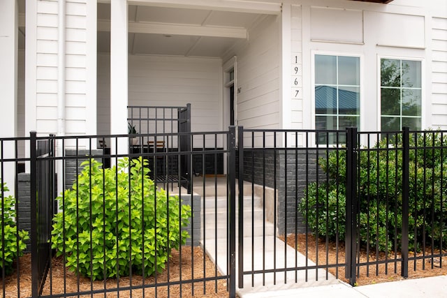 1967 Read Ave, Chattanooga, TN 37408 - property entrance featuring a porch and a gate