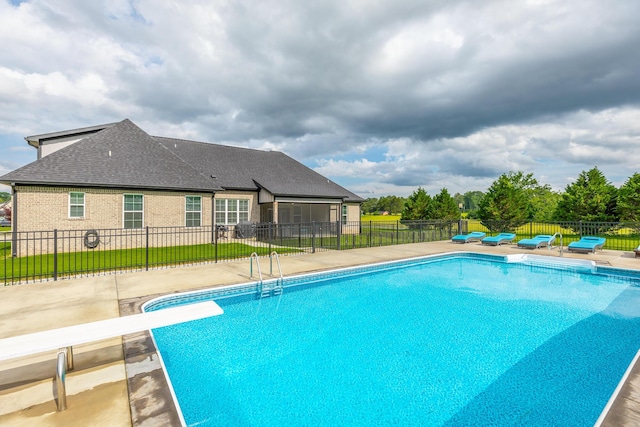 15 Breckinridge Dr, Chickamauga, GA 30707 - view of pool with a patio area and a diving board
