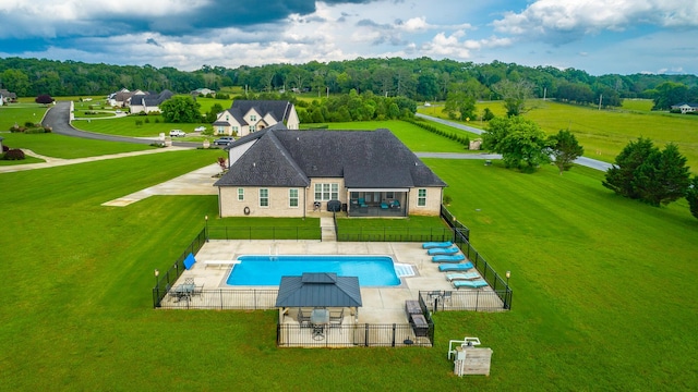 15 Breckinridge Dr, Chickamauga, GA 30707 - view of pool featuring a patio