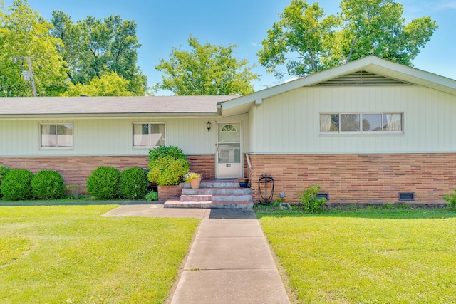 208 Barbara Ln, Chattanooga, TN 37411 - single story home with brick siding and a front yard