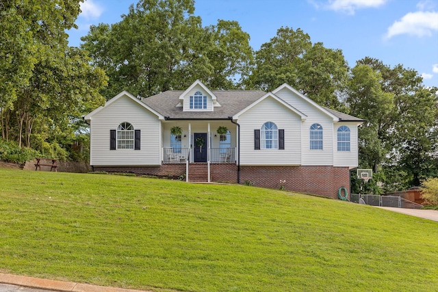 6443 Olde Ferry Lndg, Harrison, TN 37341 - view of front of house featuring covered porch and a shingled roof