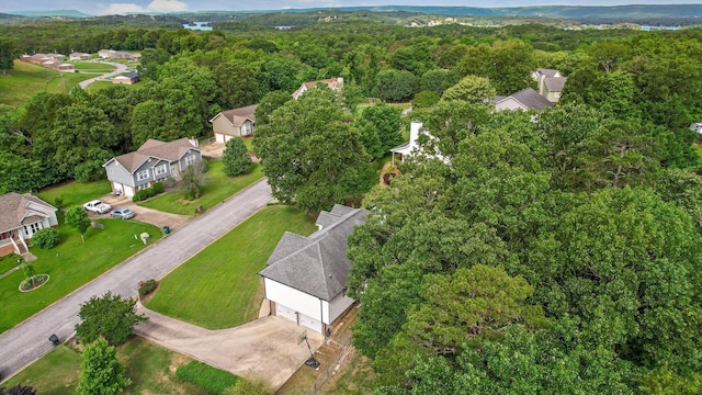 6443 Olde Ferry Lndg, Harrison, TN 37341 - aerial view of property's location with a forest