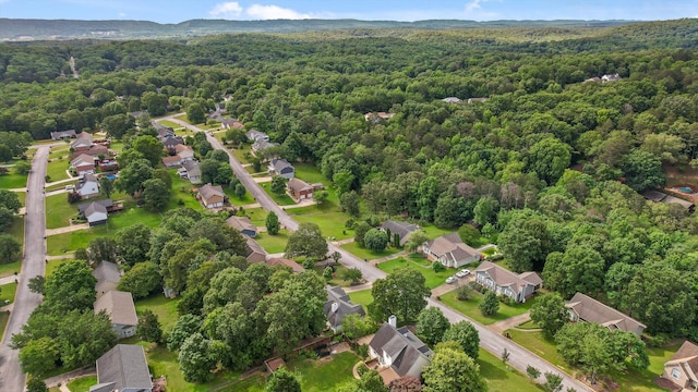 6443 Olde Ferry Lndg, Harrison, TN 37341 - aerial perspective of suburban area featuring a forest