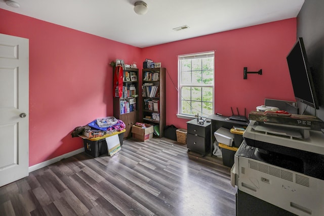 320 Marble Top Rd, Chickamauga, GA 30707 - office area featuring wood finished floors