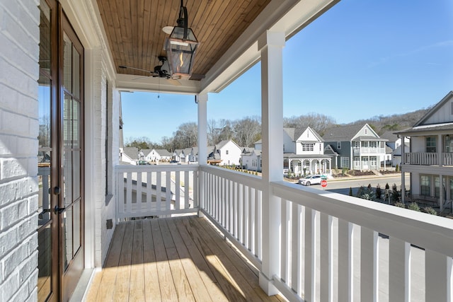 1522 Little Sorrel Rd Unit 034, Hixson, TN 37343 - wooden terrace featuring a residential view