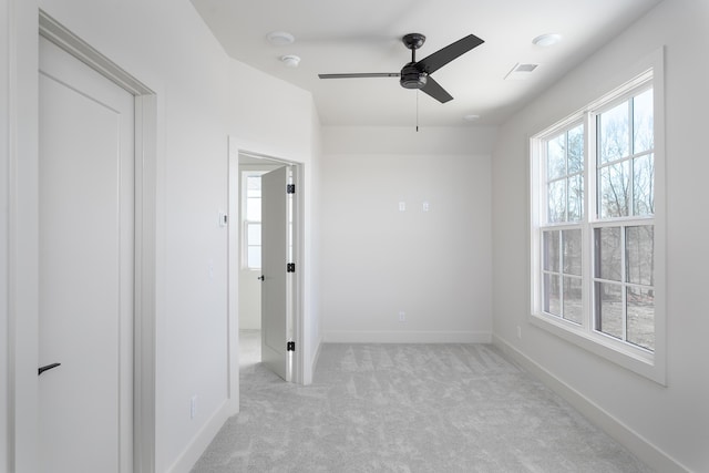 1522 Little Sorrel Rd Unit 034, Hixson, TN 37343 - unfurnished bedroom featuring light colored carpet, baseboards, and ceiling fan