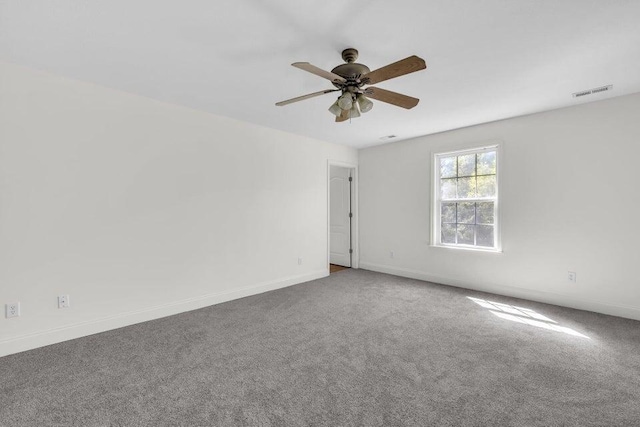 1770 Thrasher Pike, Hixson, TN 37343 - carpeted empty room featuring a ceiling fan and baseboards