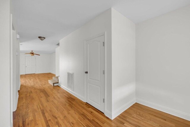1770 Thrasher Pike, Hixson, TN 37343 - hallway with light wood finished floors and baseboards