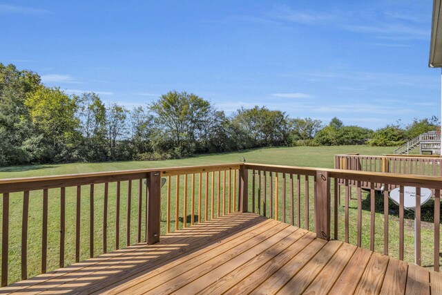 1770 Thrasher Pike, Hixson, TN 37343 - deck with a lawn