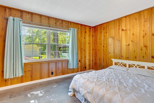 1615 Wilson Rd, Rossville, GA 30741 - bedroom featuring wood walls and baseboards